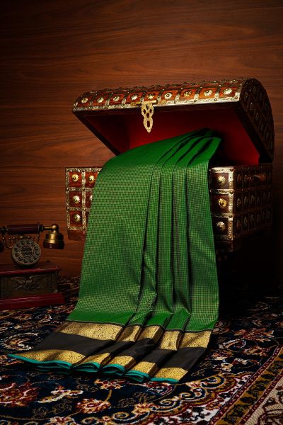 Traditional Motif Silk Saree